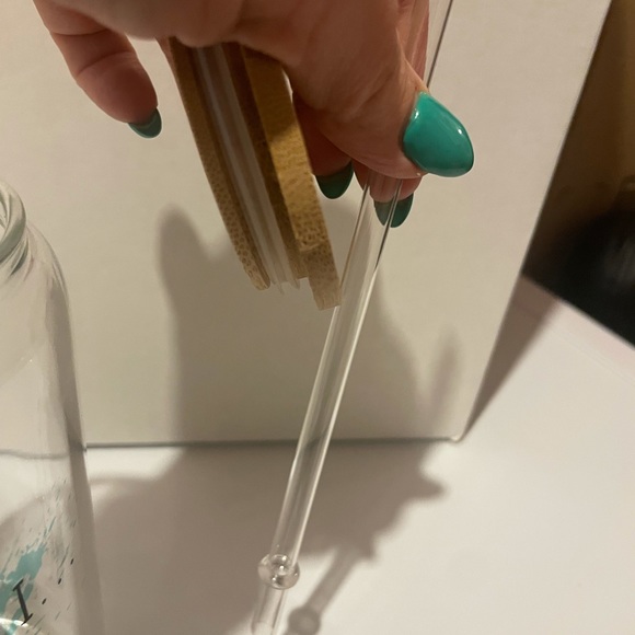 HOST PICK ✨Excuse me while I press play glass tumbler - Picture 5 of 5